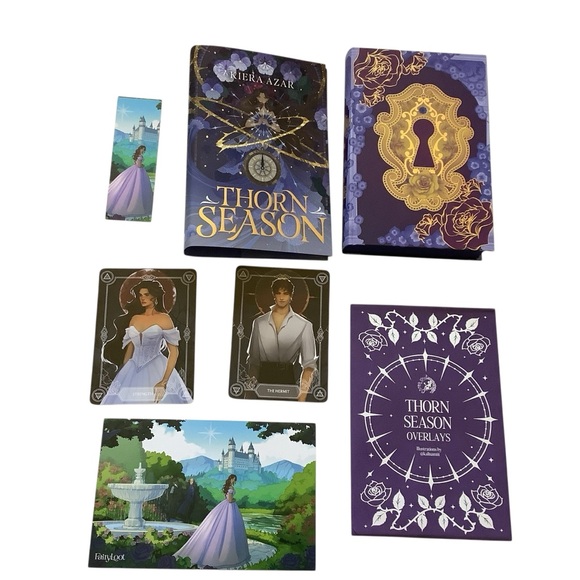 FairyLoot Thorn Season by Kiera Azar Overlays Tarot Cards Bookmark